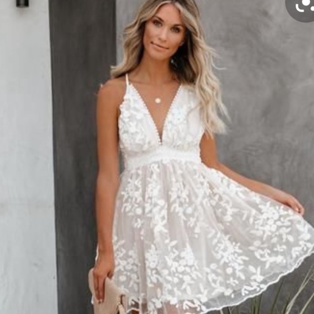 vici dolls “yours to keep embroidered dress”
